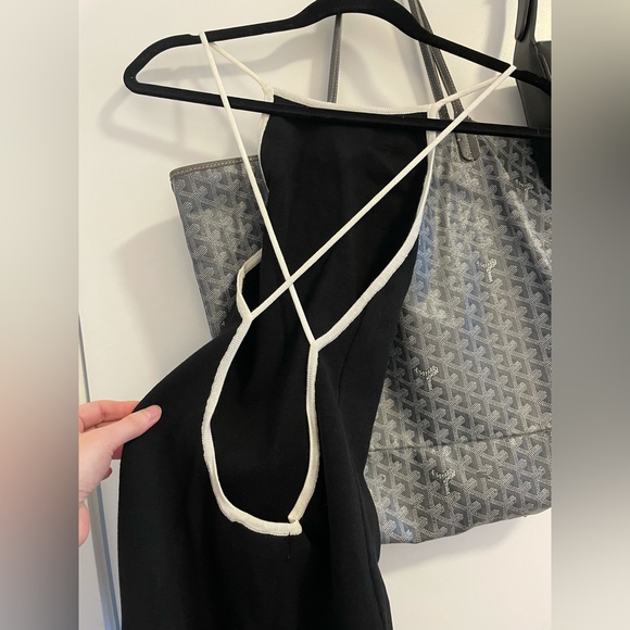 Meshki Black and White Heidi Maxi Dress Size XS - Picture 4 of 7